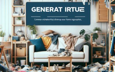 7 errori che rovinano l’ordine in casa (e come evitarli)