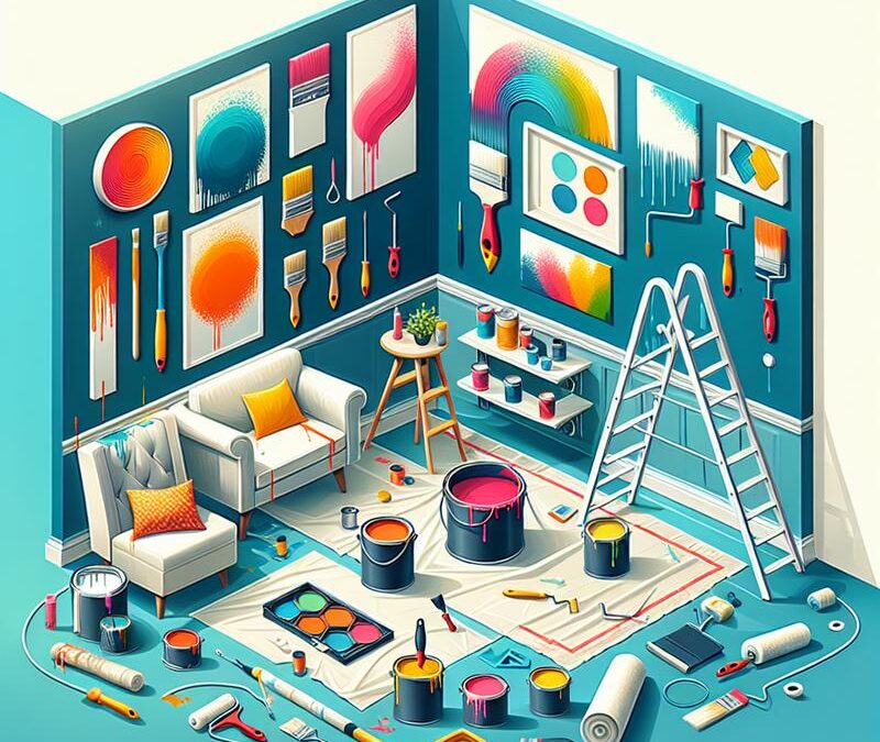 Dipingere una stanza come un pro: guida step by step