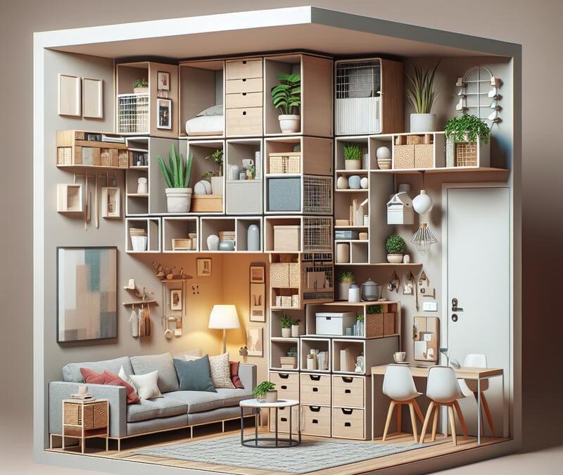 10 trucchi per gestire piccoli spazi in modo intelligente