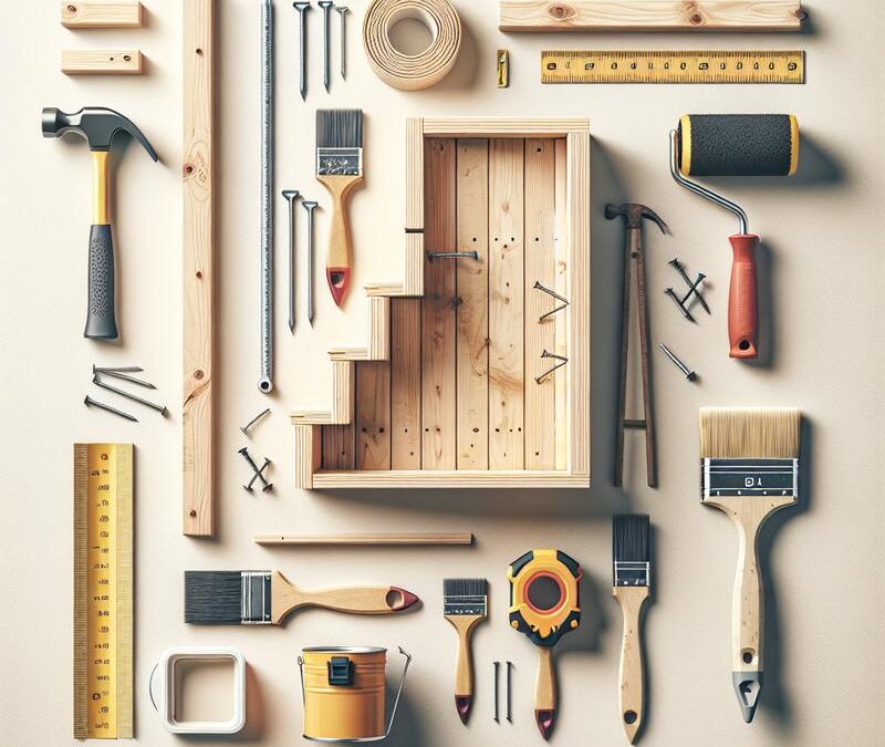 Realizzare una parete attrezzata con materiali economici