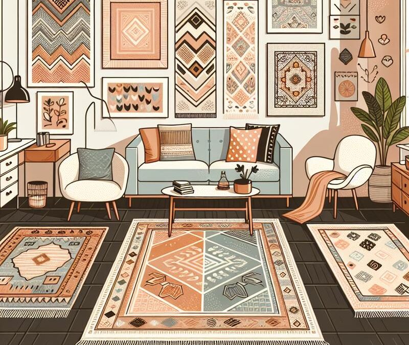 Come scegliere il tappeto perfetto stanza per stanza