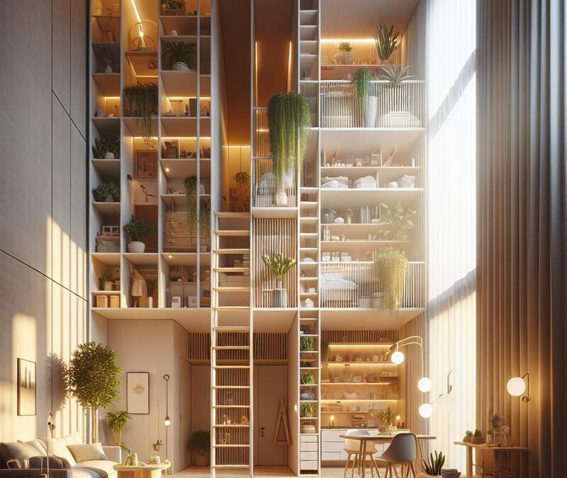 Come sfruttare le altezze: soluzioni verticali per mini appartamenti