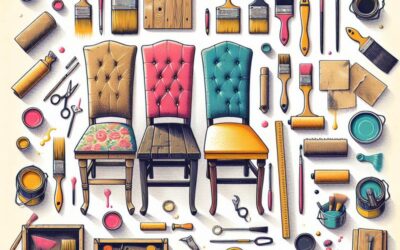 Tutorial: rinnovare le vecchie sedie in modo creativo