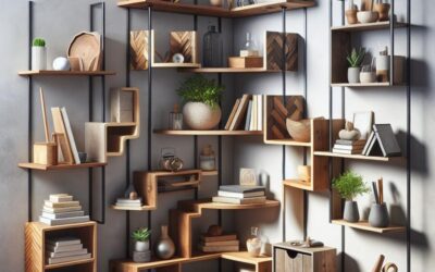 Mensole negli angoli difficili: idee fai-da-te per sfruttare ogni centimetro